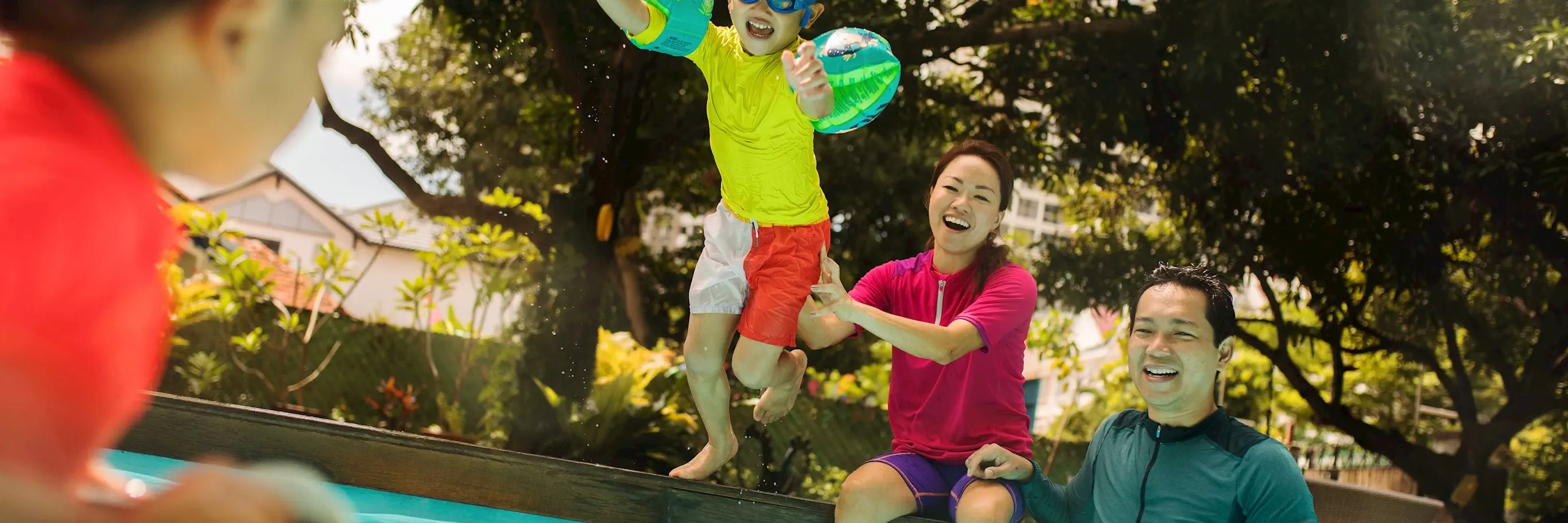 berenang bareng anak